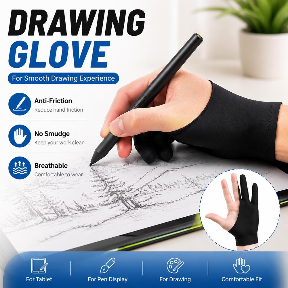 Touch Screen Gloves - Rękawica do rysowania, antystatyczna, oddychająca, elastyczna,