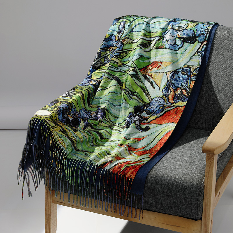 Luksusowa marka obraz olejny k – Wool Scarf Men recenzja i cena