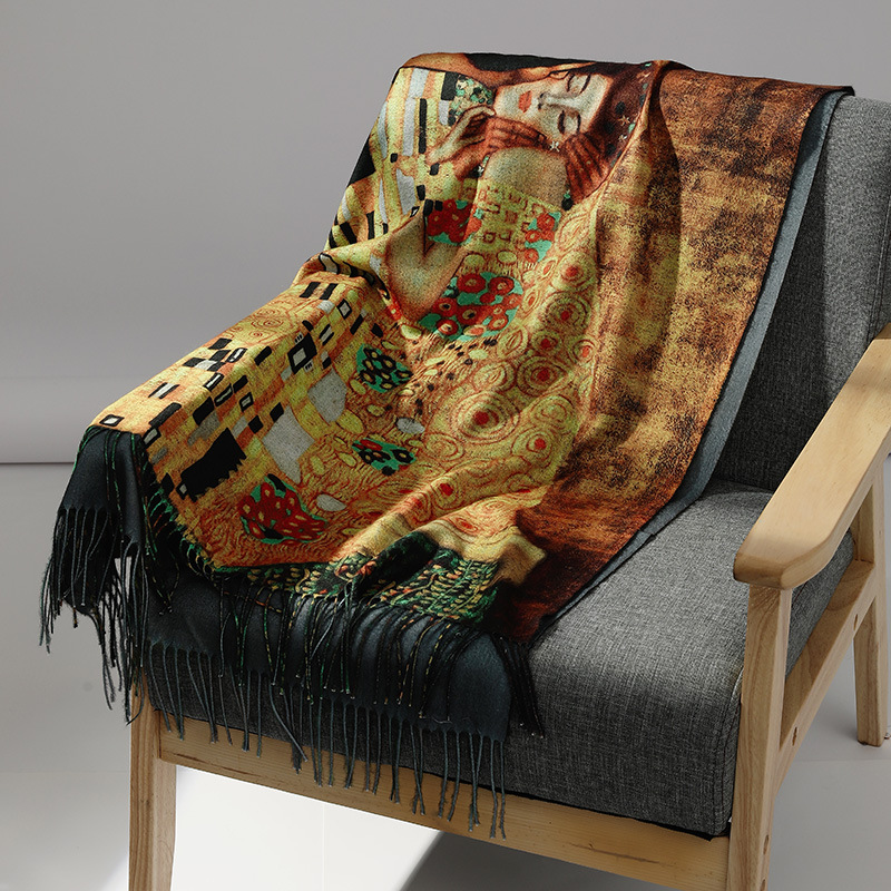 Luksusowa marka obraz olejny k – Wool Scarf Men recenzja i cena