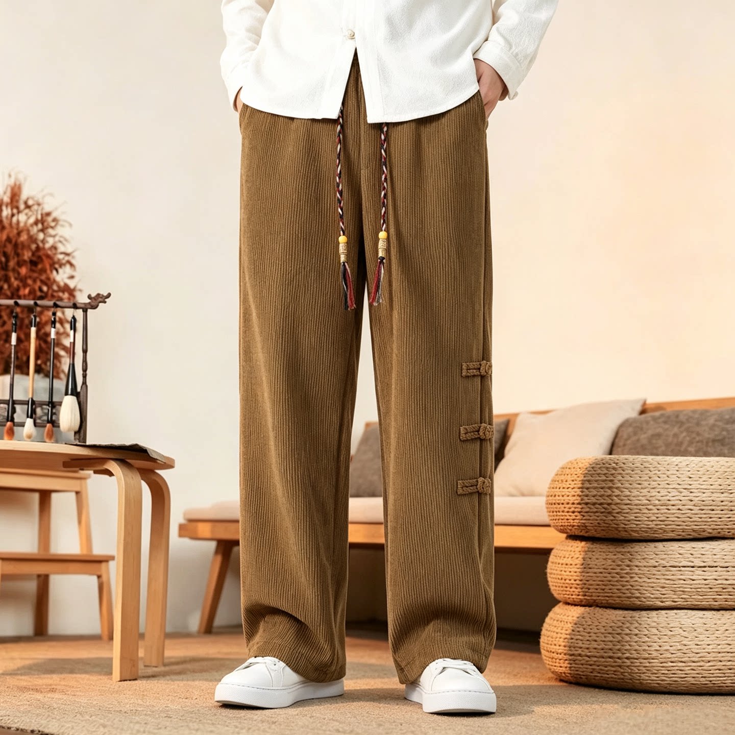 Spodnie męskie, nowe, jesienne – Corduroy Pant Warm recenzja i cena