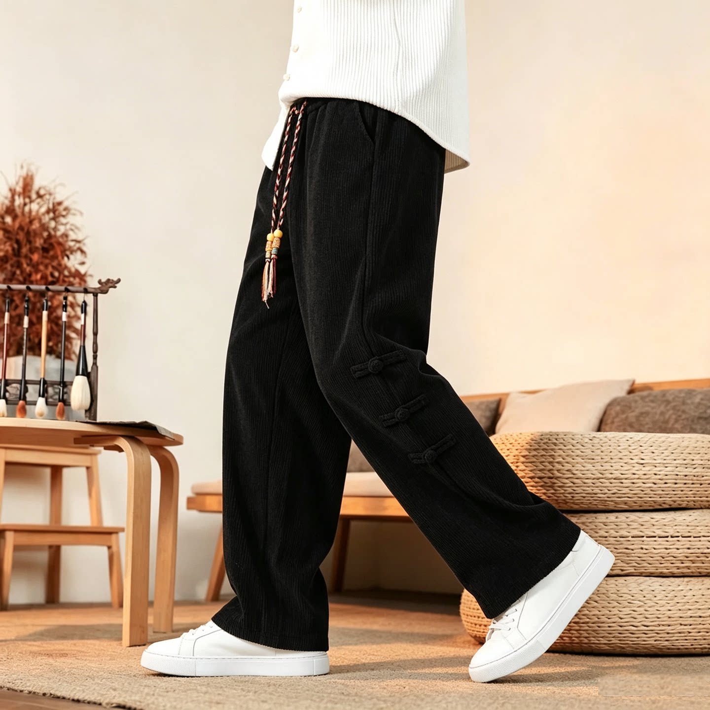 Spodnie męskie, nowe, jesienne – Corduroy Pant Warm recenzja i cena