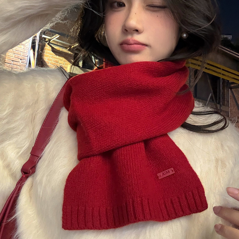 Jednokolorowy, 100% czysta weł – Wool Scarf Men recenzja i cena
