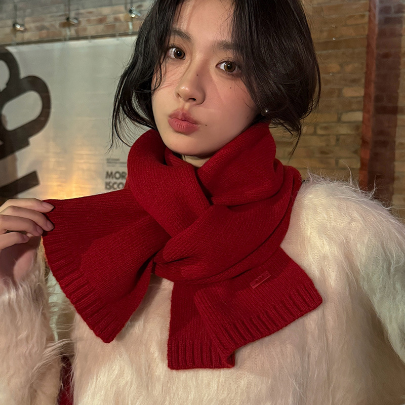 Jednokolorowy, 100% czysta weł – Wool Scarf Men recenzja i cena